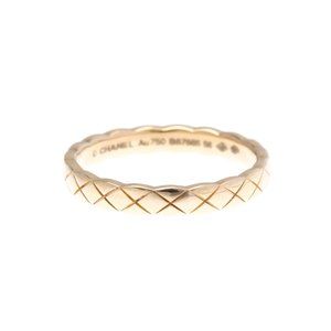 CHANEL 18k Gold Ring